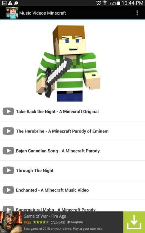 Music Videos in Minecraft screenshot 1