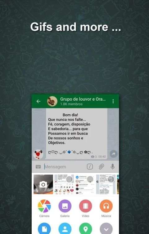 WhatsUp messenger BR screenshot 2