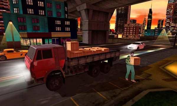 Mini Driver Extreme Transporter Truck Simulator स्क्रीनशॉट 4