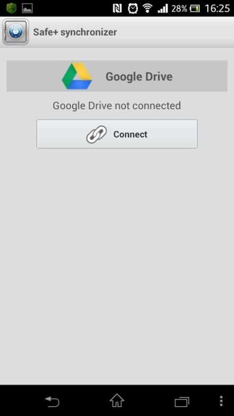 Safe+ synchronizer screenshot 4