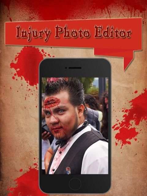 Zombie or Injury Photo Look Maker screenshot 4
