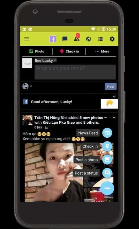 Mini Lite Messenger screenshot 1
