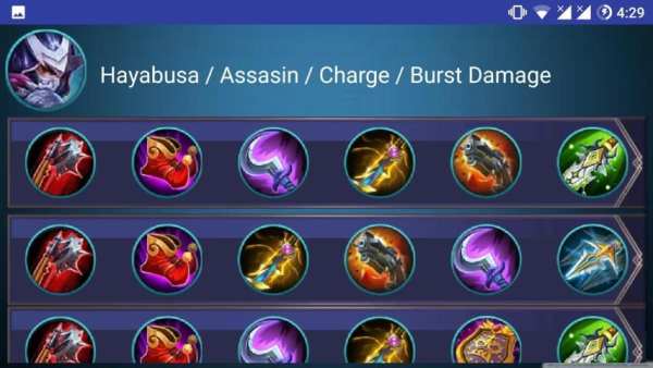 Mobile Legends Build screenshot 3