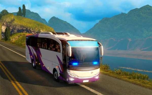 Drive Jungle Mountain Bus Simulator (Offroad) screenshot 3