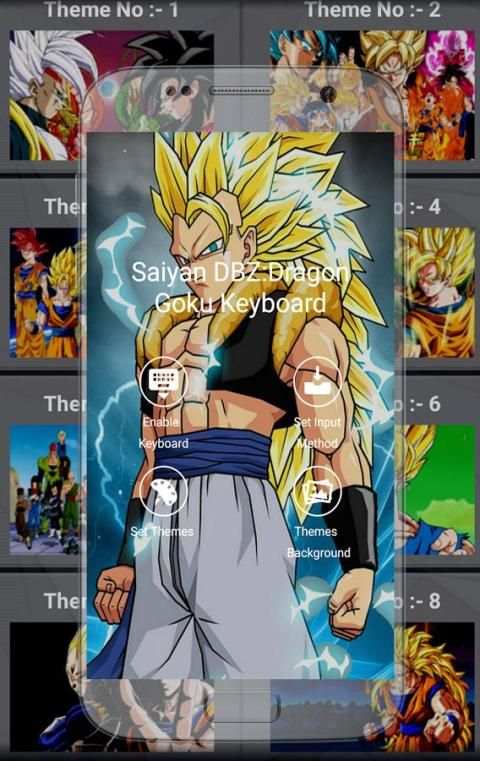 Super Saiyan DBZ : Dragon Goku Keyboard screenshot 5