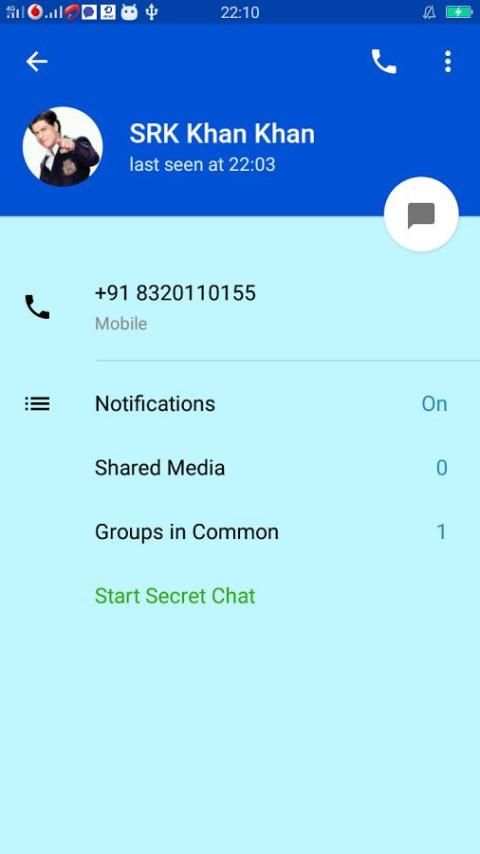 Fast Messenger 2018 screenshot 1
