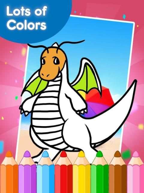 coloring pokem game screenshot 3