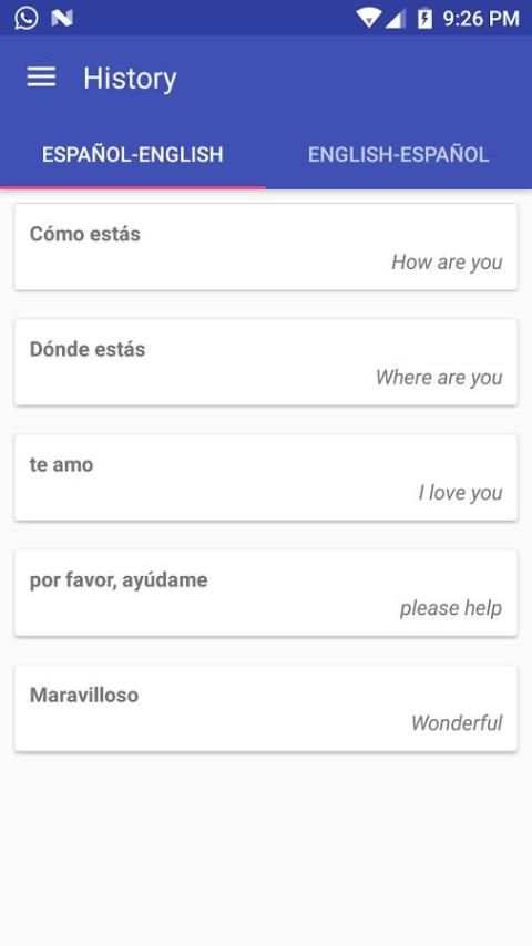 Mexican English Translator скриншот 3