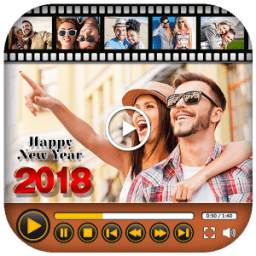 Happy New Year Video Maker With Music