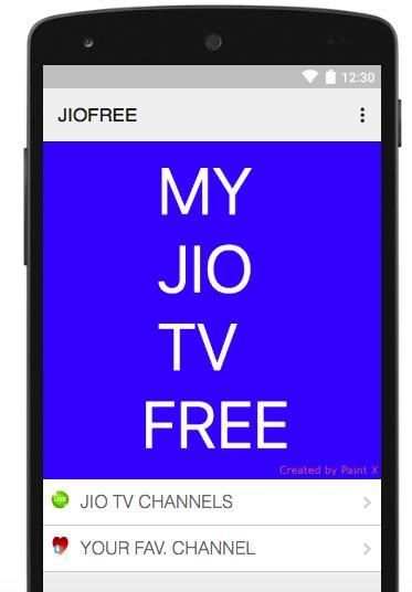My JIO TV Free HD Phone स्क्रीनशॉट 1