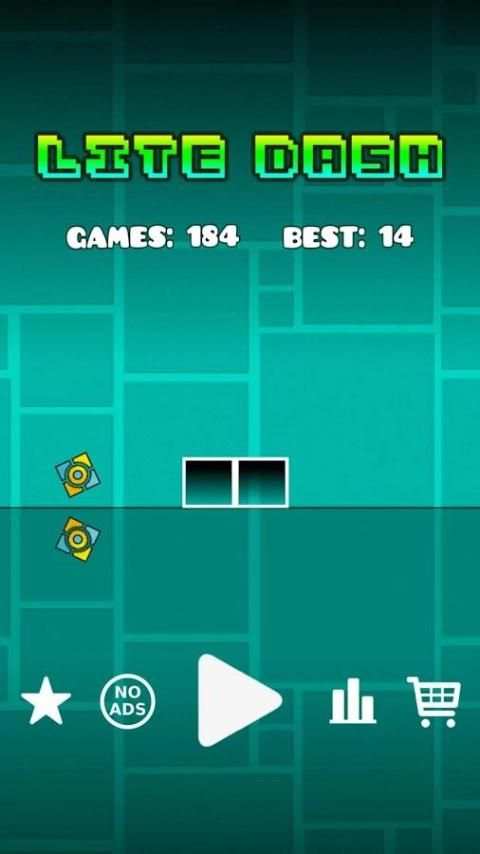 Geometry run - dash lite скриншот 1