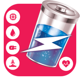 Fast battery charger أيقونة