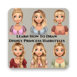 Learn How To Draw Disney Princess Hairstyles иконка