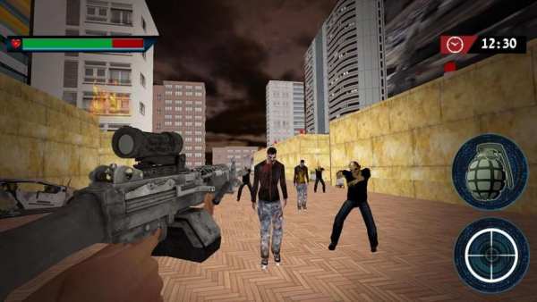 Zombie Sniper Shooting Games screenshot 3