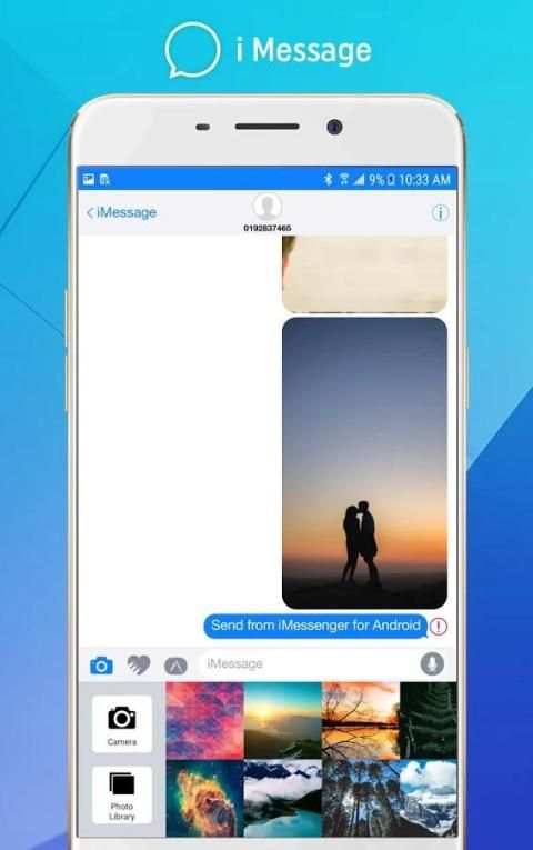 iMessenger style OS 11 screenshot 2