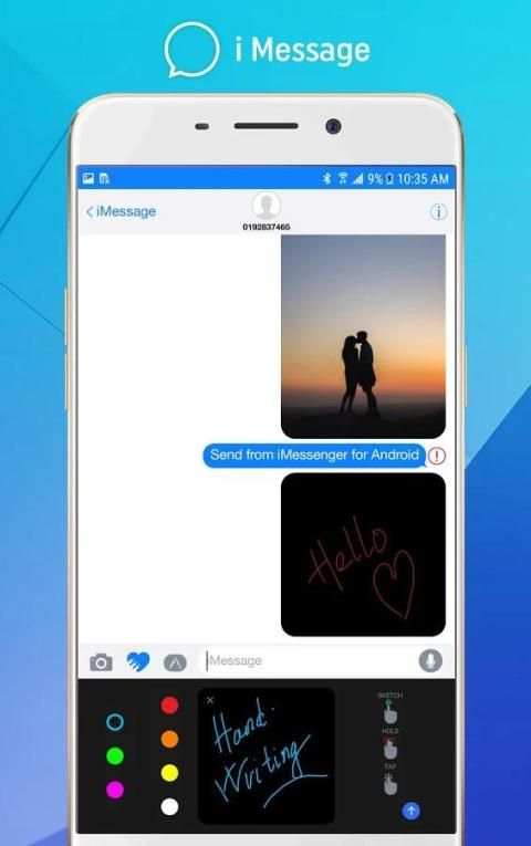 iMessenger style OS 11 screenshot 1