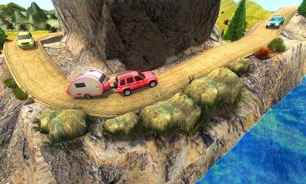 Modern Offroad Uphill Camper Van Bus Simulator 12 تصوير الشاشة