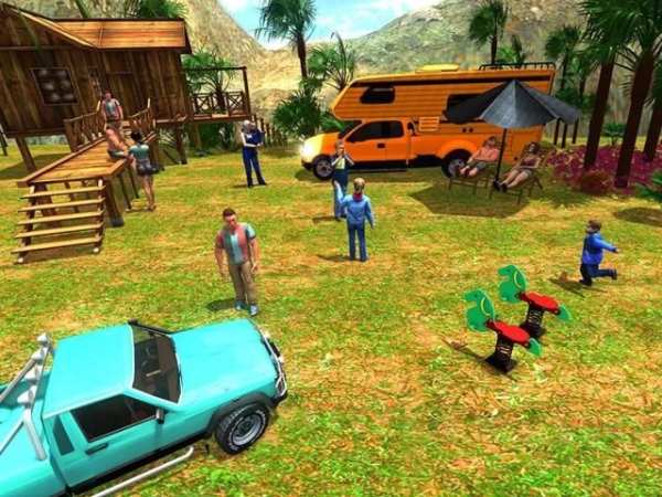 Modern Offroad Uphill Camper Van Bus Simulator 6 تصوير الشاشة