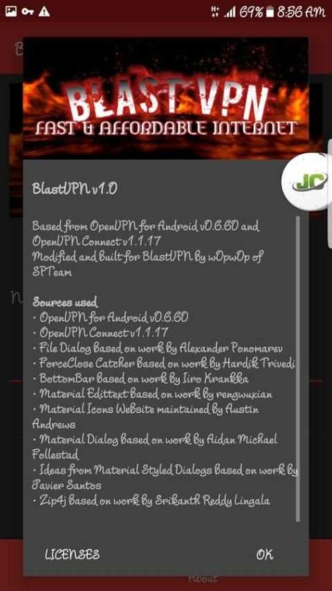 Blast VPN स्क्रीनशॉट 1