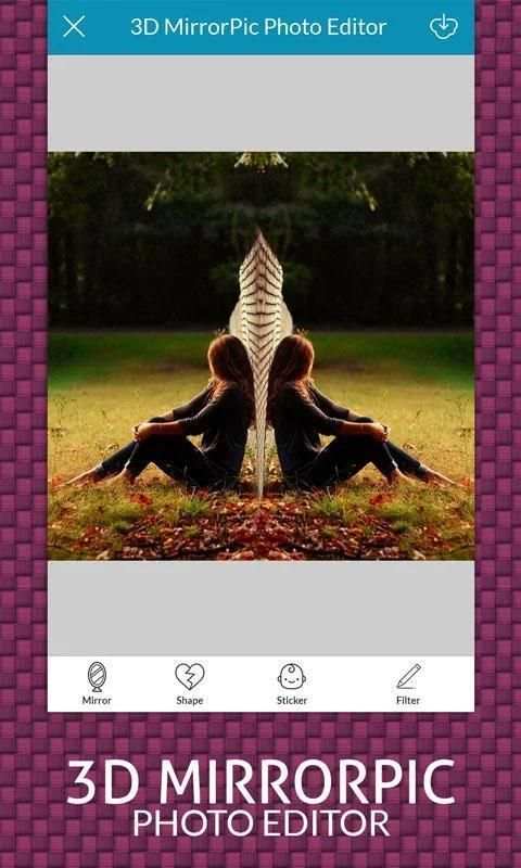 3D MirrorPic - Photo Editor, DSLR Effects screenshot 8