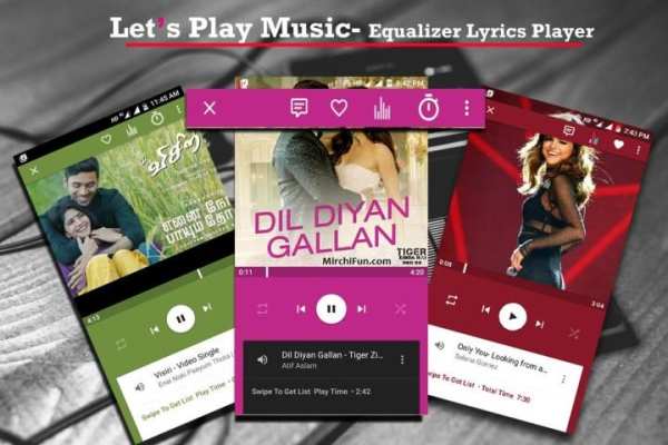 Lets Play Music-Equalizer Lyrics Tag Edit Player screenshot 5