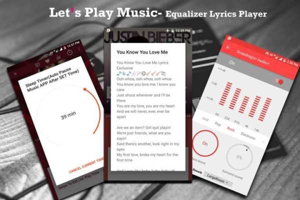 Lets Play Music-Equalizer Lyrics Tag Edit Player screenshot 3