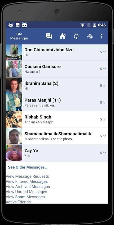 Lite Messenger screenshot 5