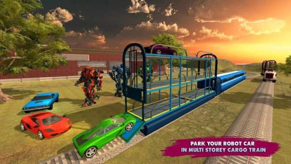 Multi Level Smart Train Car Parking: Parking Games screenshot 3