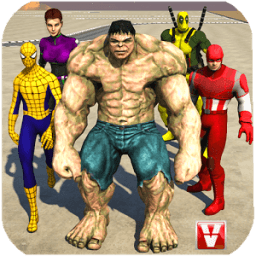 Невероятная война супергероев иконка
