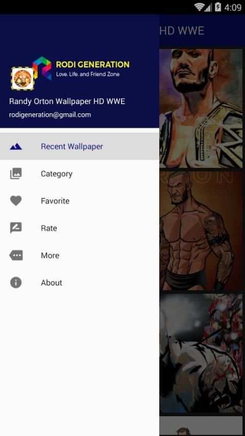 Randy Orton Wallpaper HD WWE 8 تصوير الشاشة