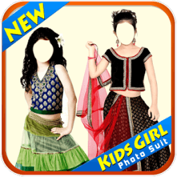 Kids Girl Fashion Photo Suit icon