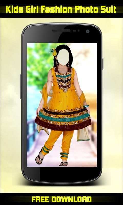 Kids Girl Fashion Photo Suit screenshot 2