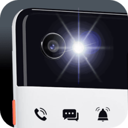 Flashlight Alert on Call/SMS: Ringing flash Alerts icon