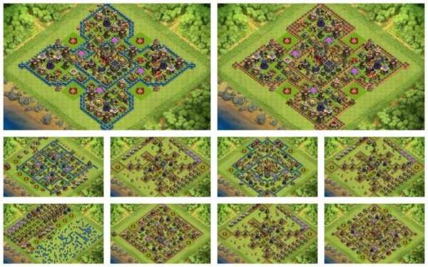 TOP Maps COC TH10 screenshot 1