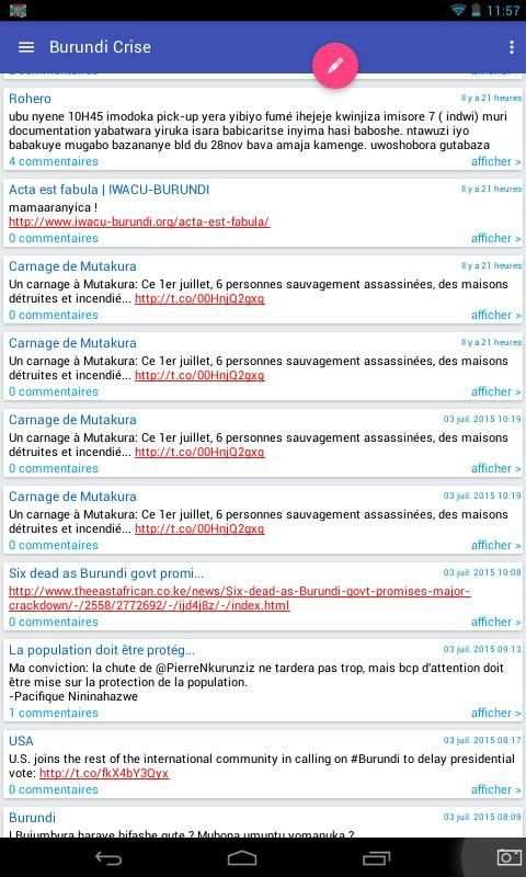 Burundi Direct News screenshot 1