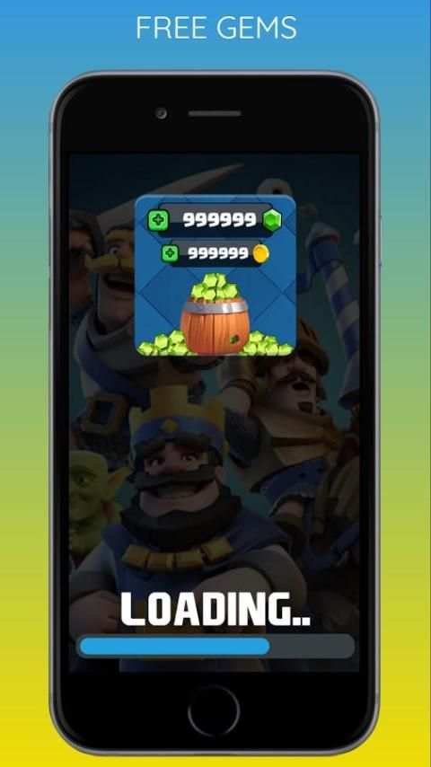 Gems & Coin For Clah Royale - Game Prank screenshot 5