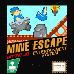 Mine Escape - 8 bit retro game أيقونة