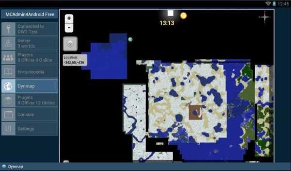 Remote Admin For Minecraft (F) скриншот 2