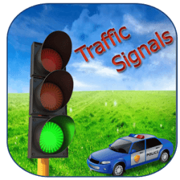 Road Signs And Traffic Signals أيقونة