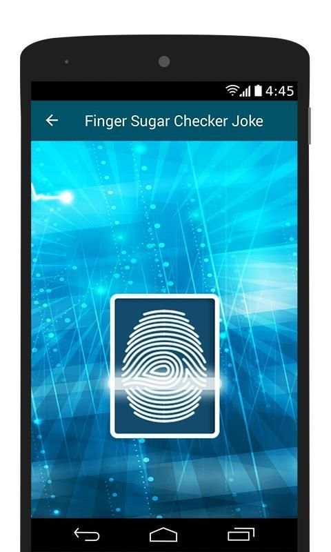 Finger Sugar Checker Joke 2 تصوير الشاشة