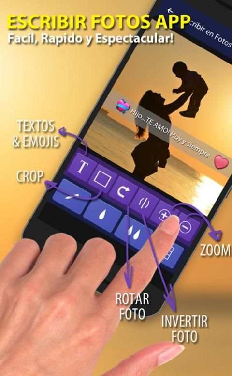 Escribir en Fotos Editor 2017 * "FotoTexty" screenshot 3