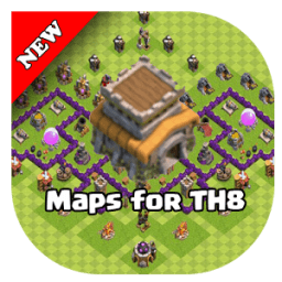 Maps for COC TH8 иконка