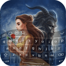 Beauty And The Beast Keyboard Emoji أيقونة