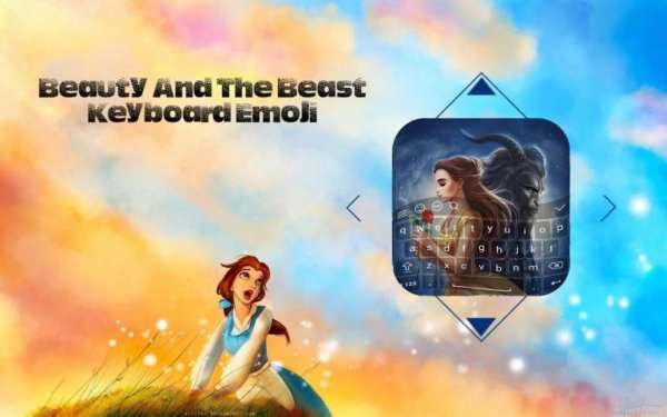 Beauty And The Beast Keyboard Emoji скриншот 4