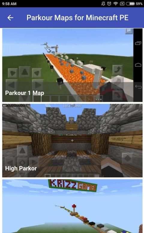 Parkour Maps for Minecraft PE screenshot 5