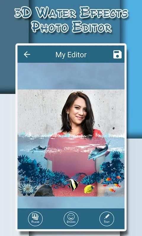 3D Water Effects Photo Editor - Water Photo Editor 6 تصوير الشاشة