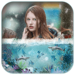 3D Water Effects Photo Editor - Water Photo Editor أيقونة