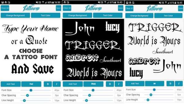 Free Text Tattoo Maker screenshot 10