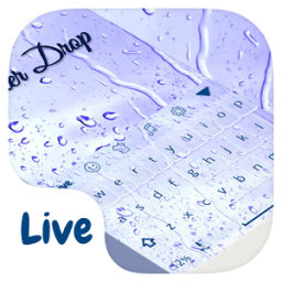 ikon Waterdrop Live Keyboard Theme