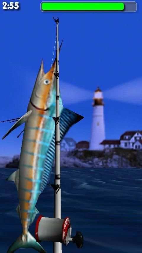 Big Sport Fishing 3D Lite скриншот 14